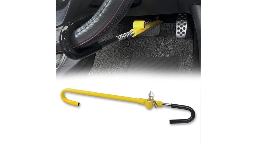 kaycentop steering wheel lock theft deterrent