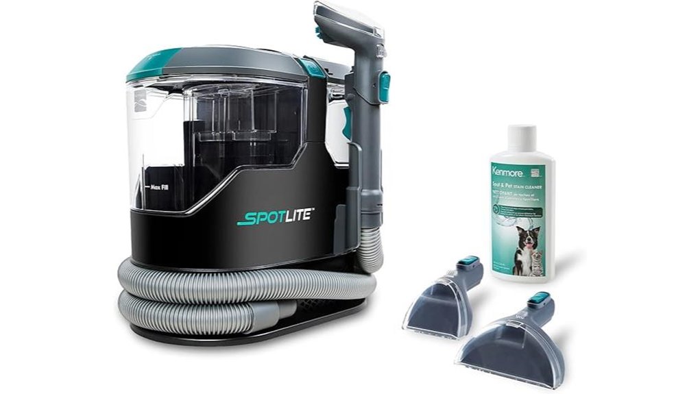 kenmore spot cleaner with tools