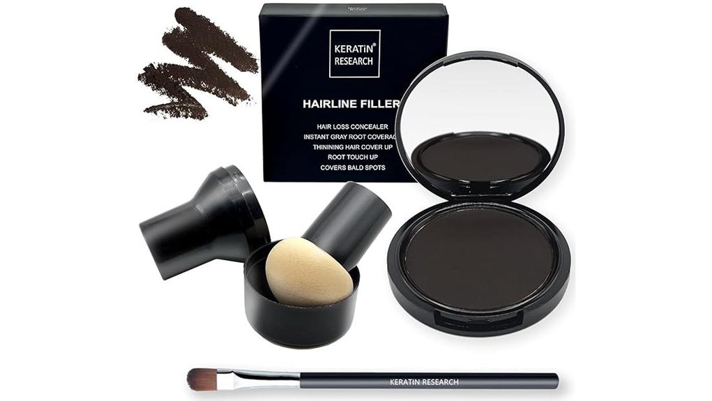 keratin research hairline powder