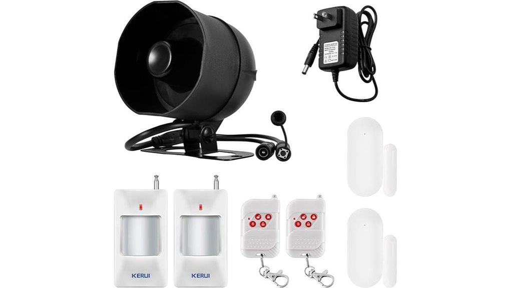 kerui seven piece wifi alarm