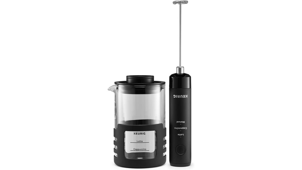 keurig simplecafe rechargeable milkfrother