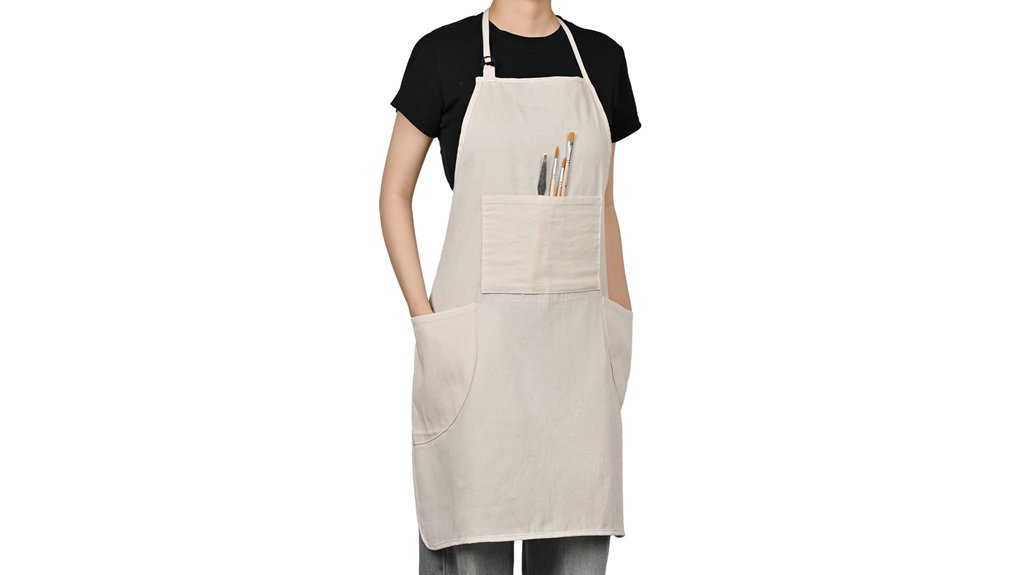 kevinsasa 3 pocket canvas apron