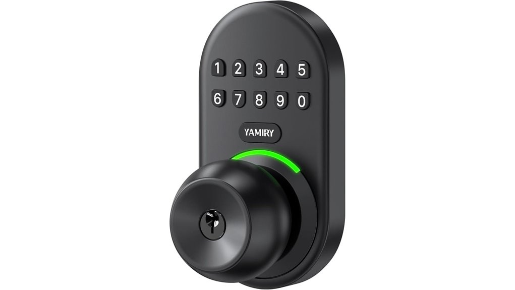 keypad keyless smart lock