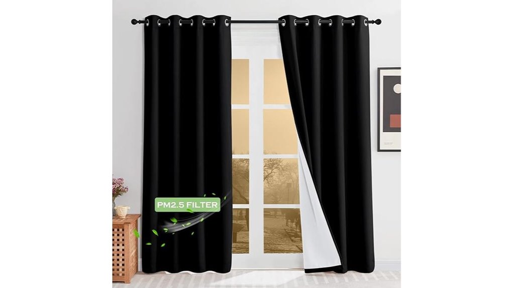 kgorge 4 in 1 soundproof curtains