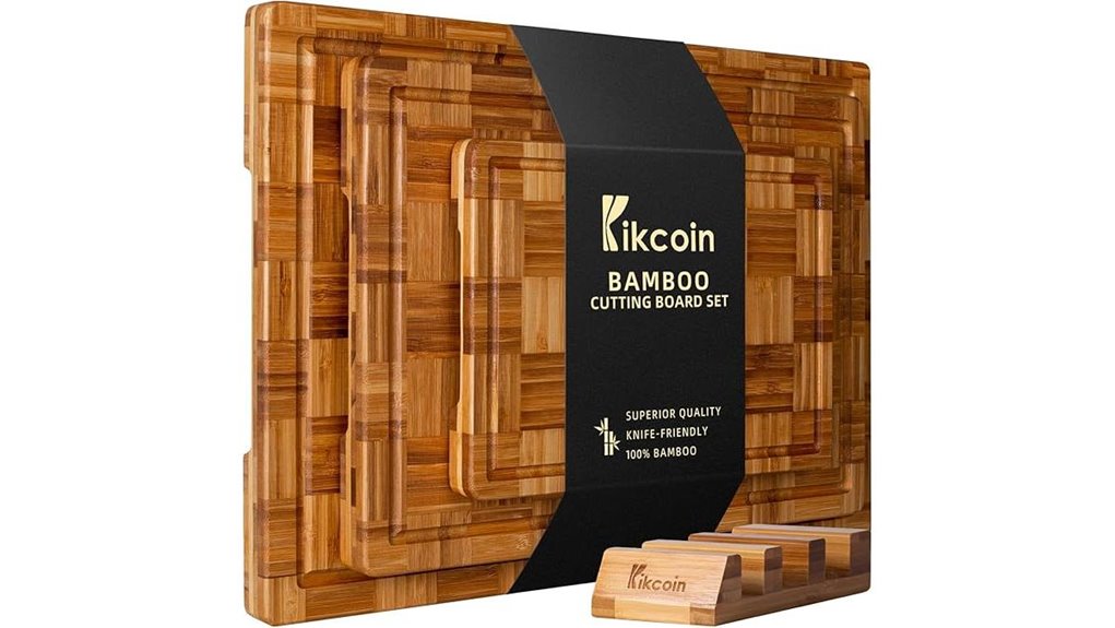 kikcoin bamboo cutting trio