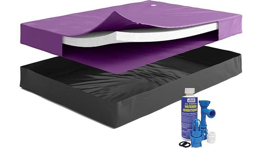 king waterbed bundle kit