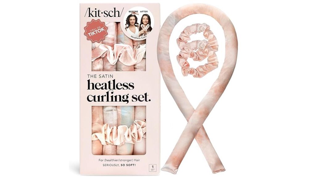 kitsch heatless satin curlers
