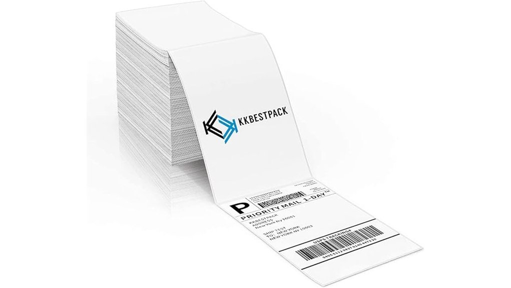 kkbestpack 4x6 thermal labels