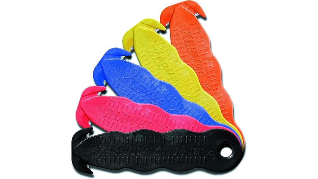 klever cutter stainless steel package opener five pack
