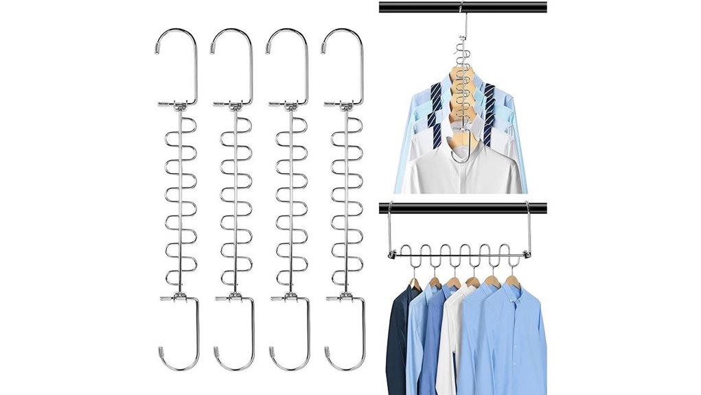 kleverise metal space hangers