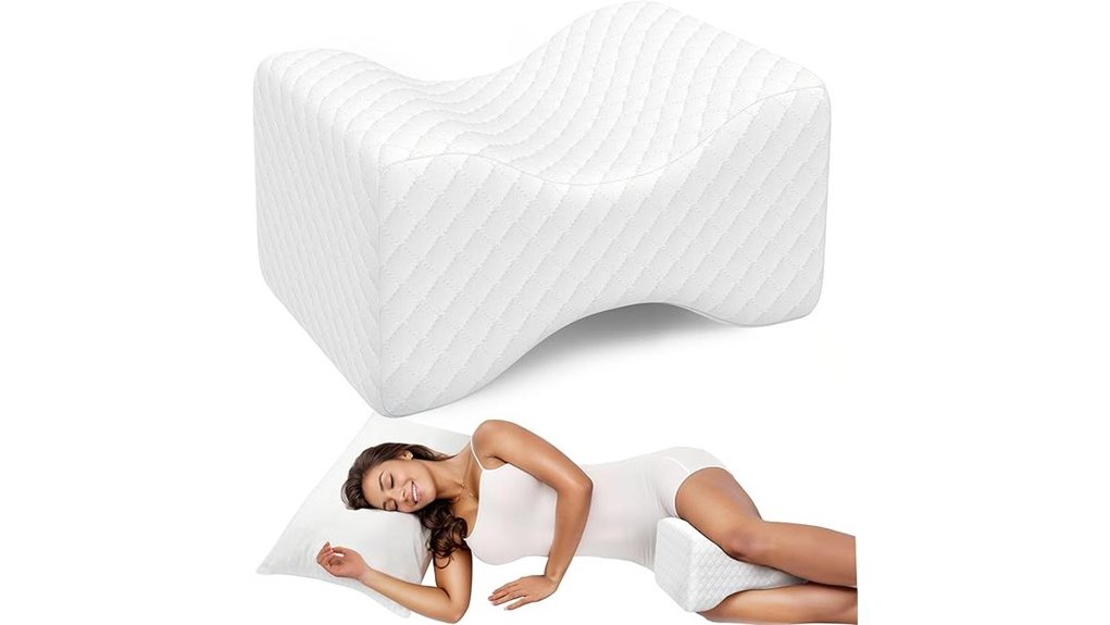 knee pillow for side sleepers