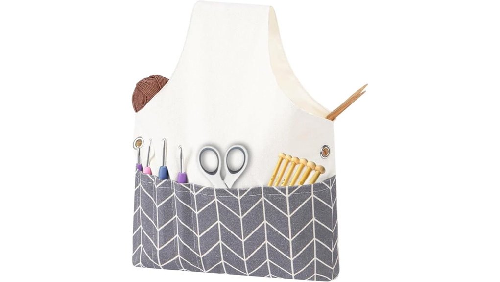 knitting crochet yarn tote