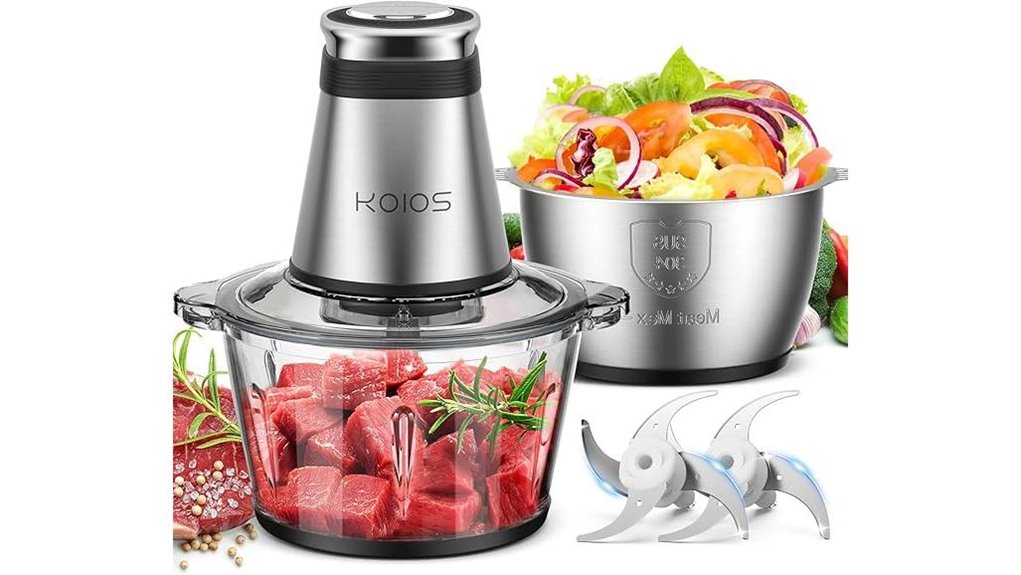 koios 500w dual blade processor