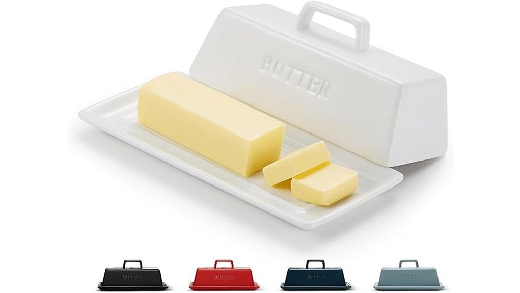 kook ceramic butter dish