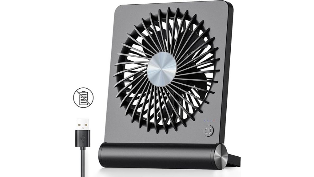 koonie usb fan three speed