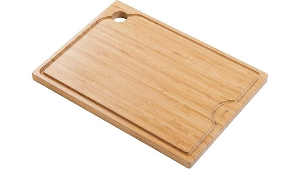 kraus solid bamboo board