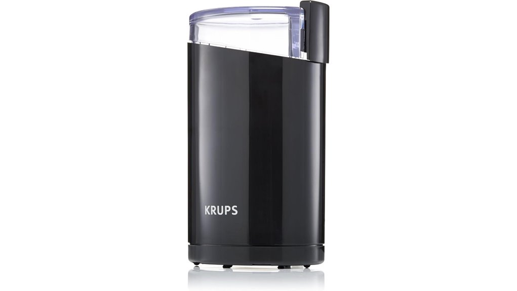 krups 3oz black grinder