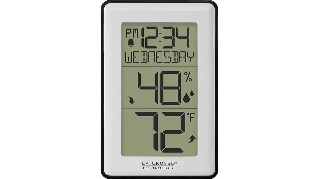 la crosse indoor temp alerts