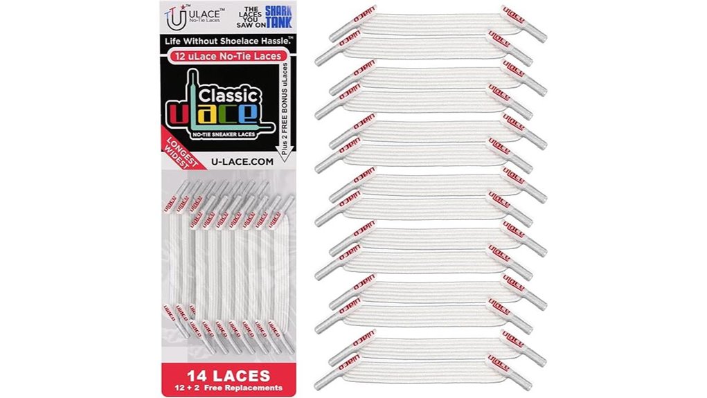 lace style no tie elastic shoelaces