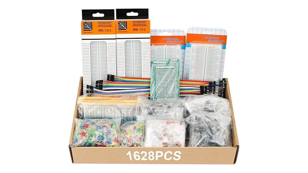 large 1628 piece electronics kit