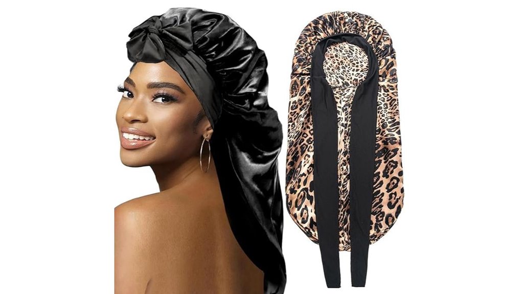 large black leopard braids