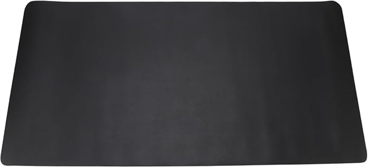 large dual sided leather nail mat