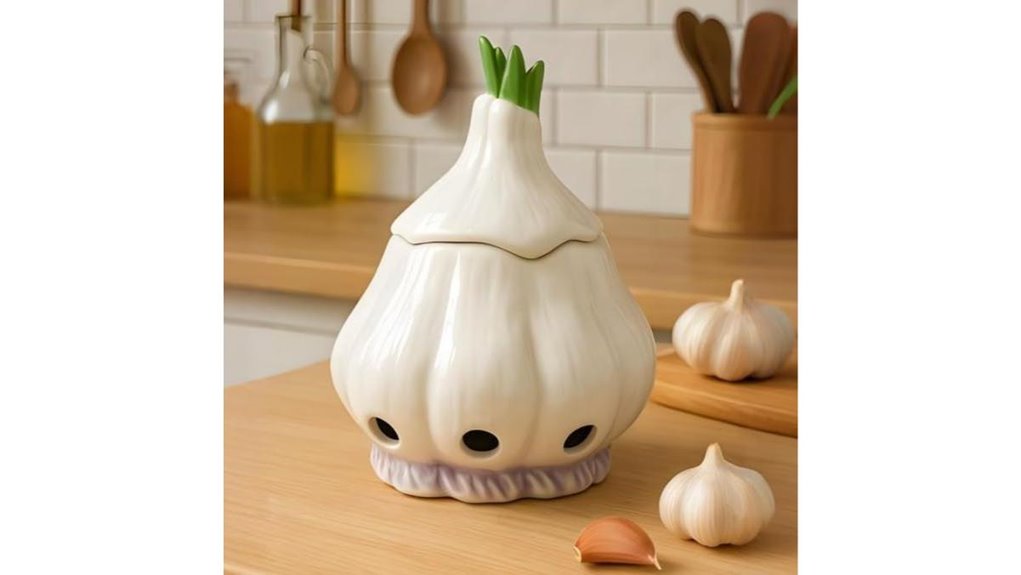 large garlic keeper lid