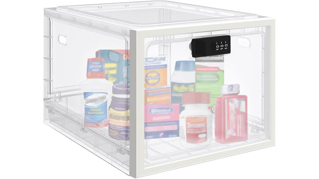 large lockable medicine box