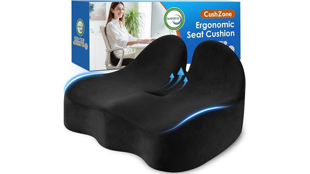 large memory foam seat