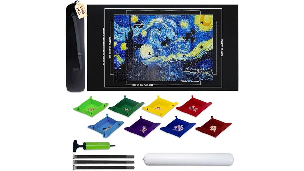 large puzzle roll up mat