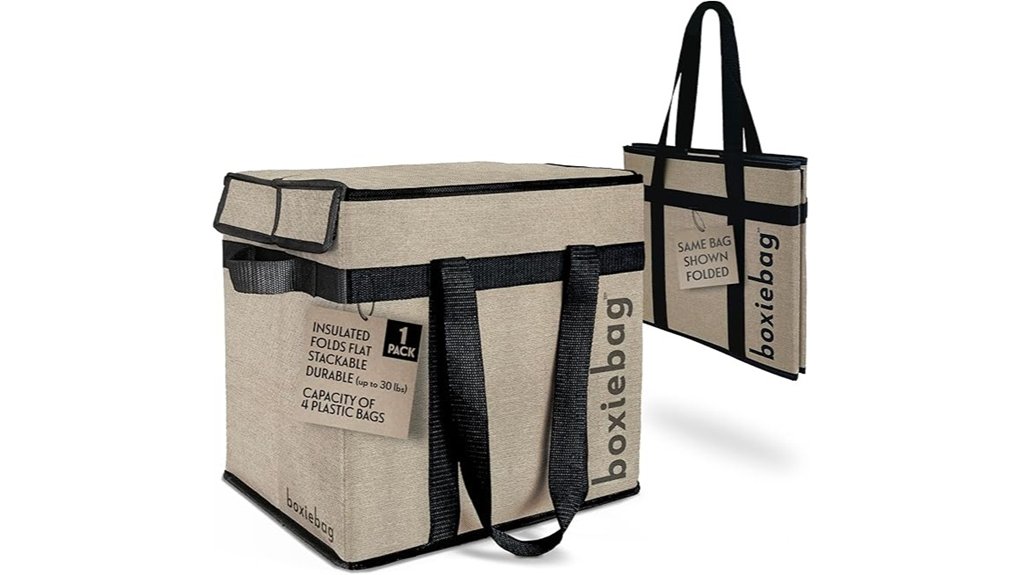 large stand up reusable tote