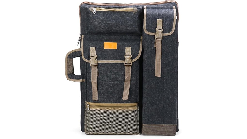 large transon canvas backpack
