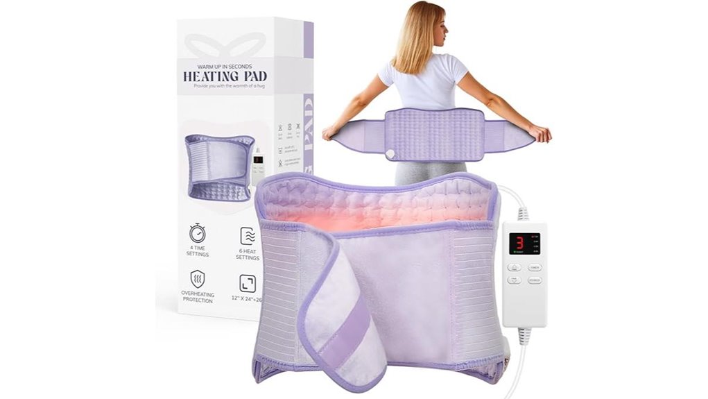 large wrap style adjustable pad