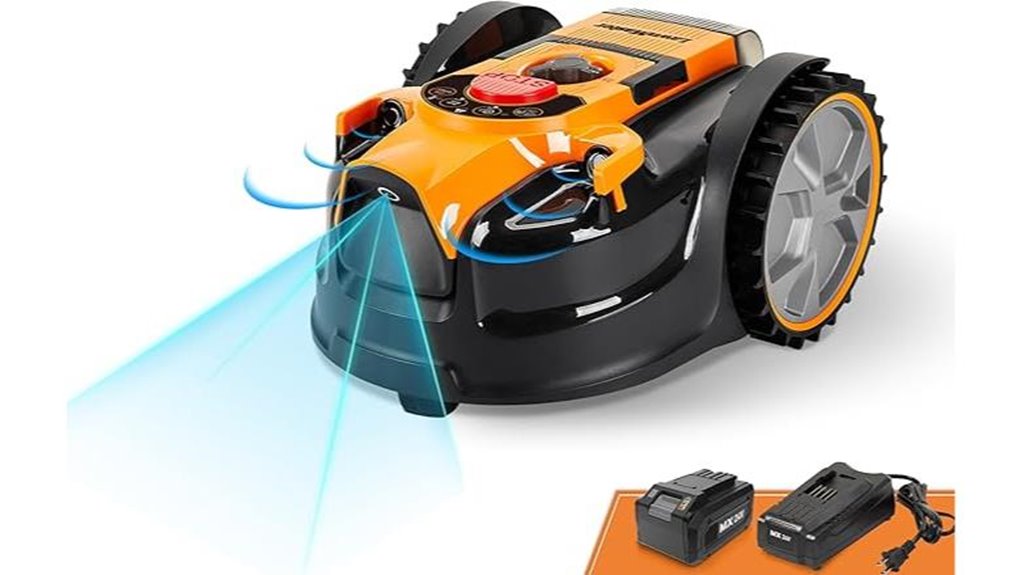 lawnmaster ocumow wireless mower