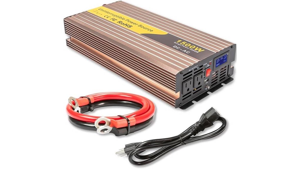 lcd 1500w pump backup