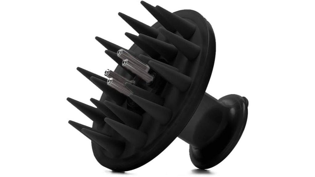 leak proof hair oil massager