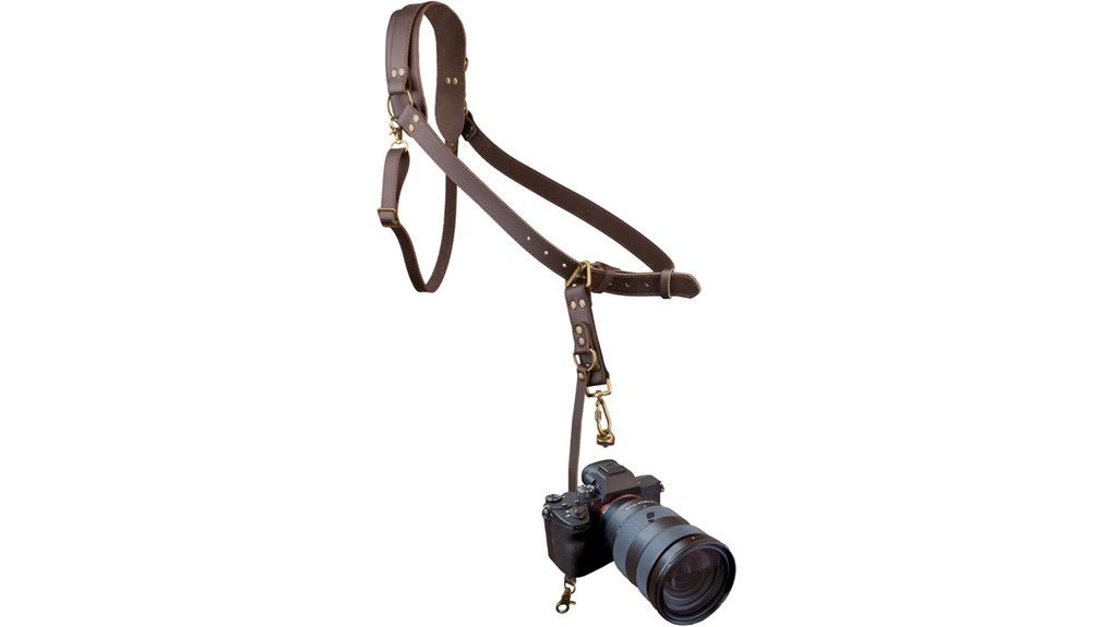 leather quick release camera shoulder harness
