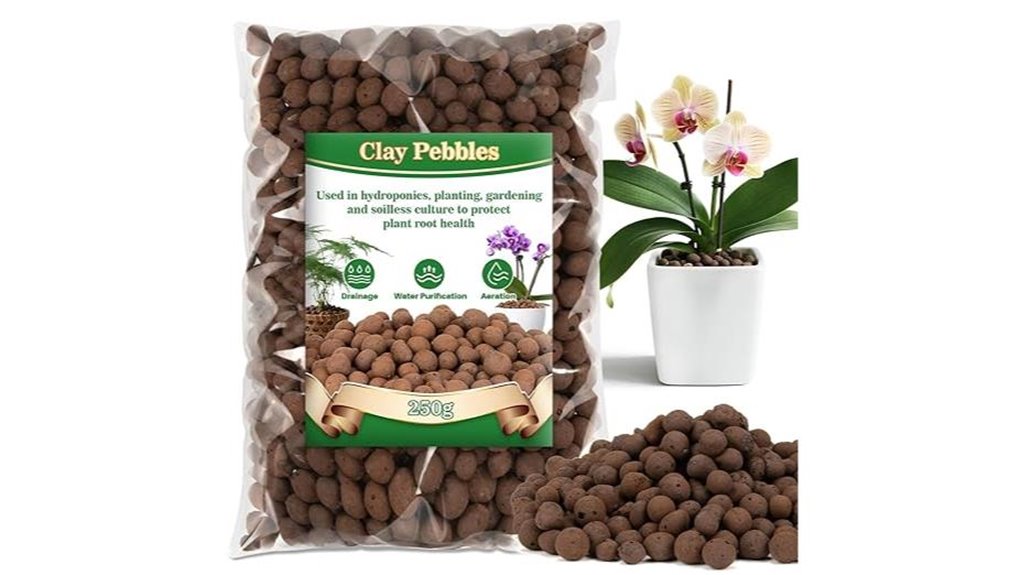 leca clay pebbles compact package