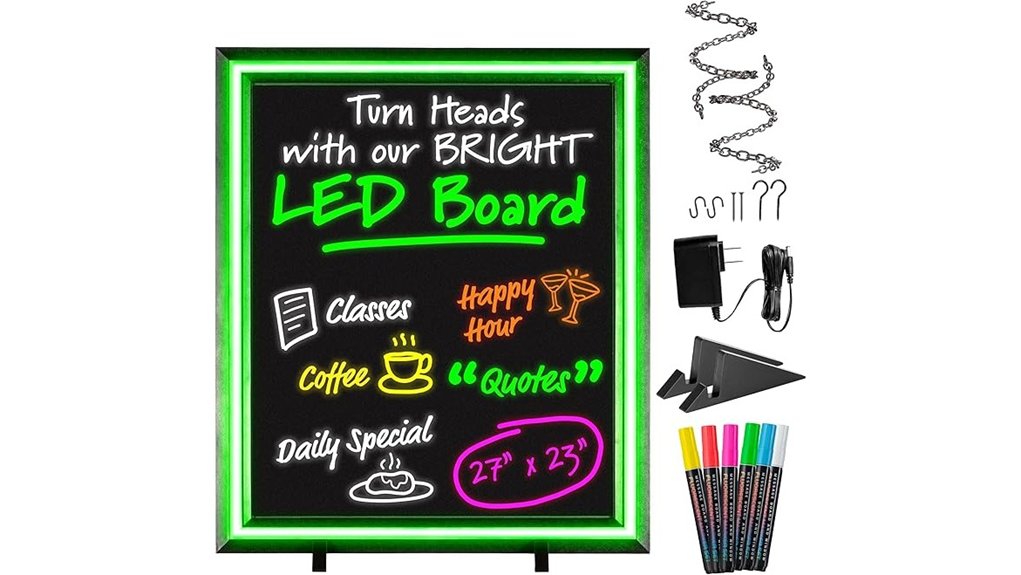 led 23x27 remote markers