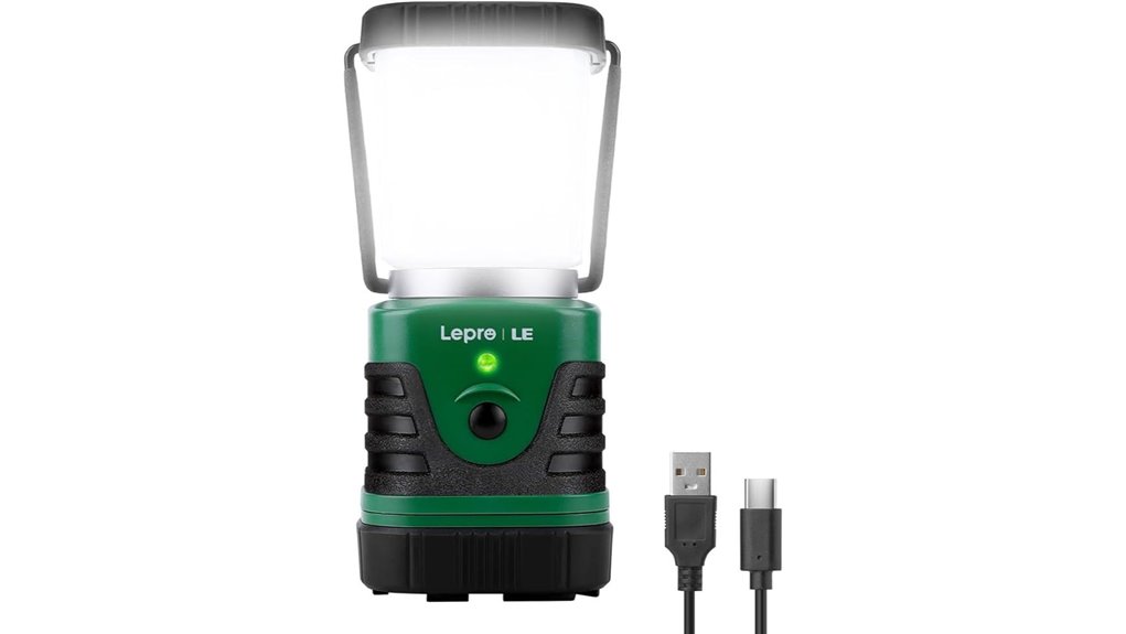 led camping lantern with power bank