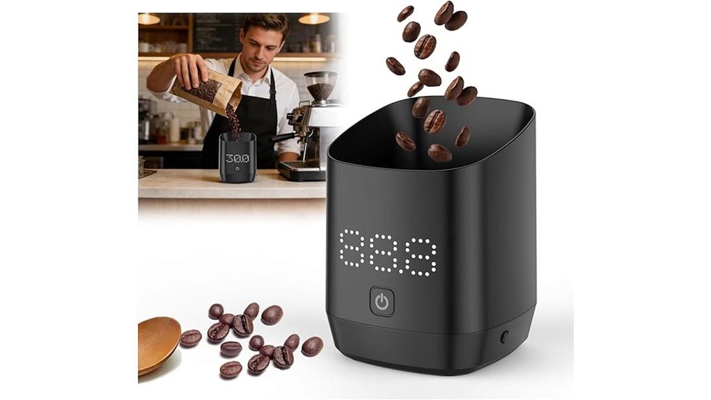 led coffee cup scale