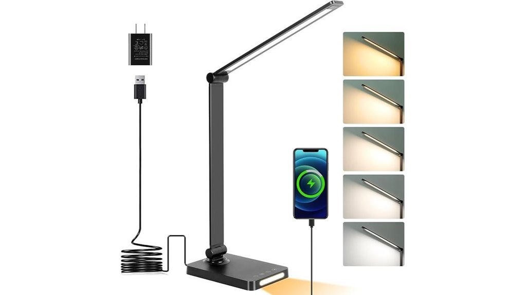 led five color usb touch