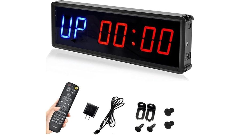 led gym timer remote