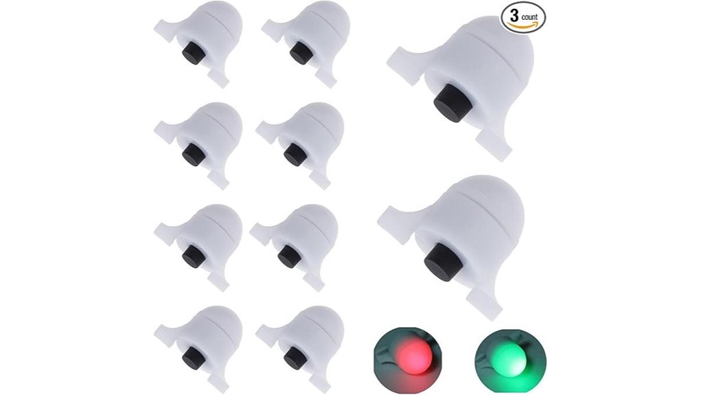 led night fishing bite alarm