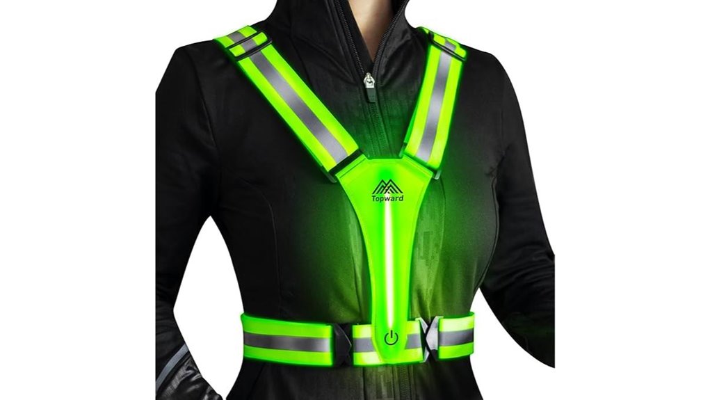 led reflective night visibility