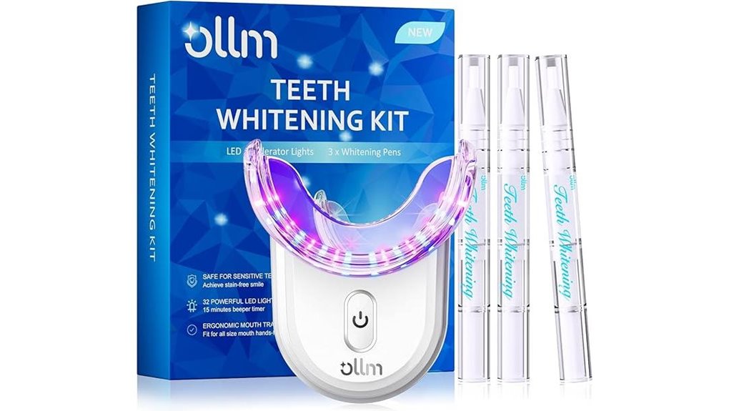 led sensitive whitening kit