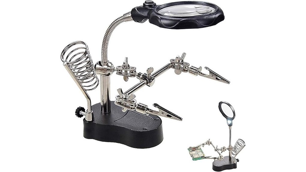 led soldering station clips