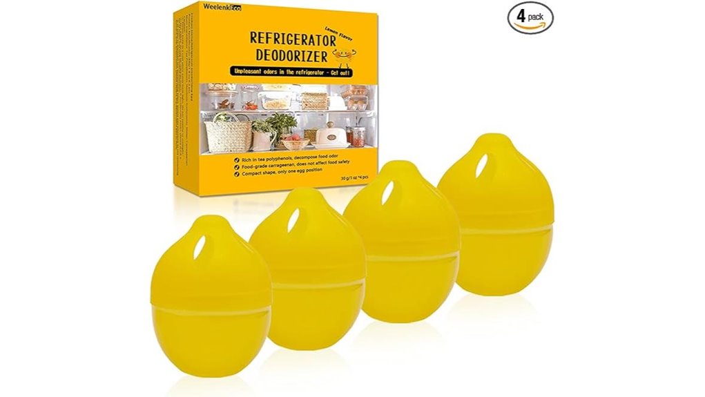 lemon gel fridge deodorizers