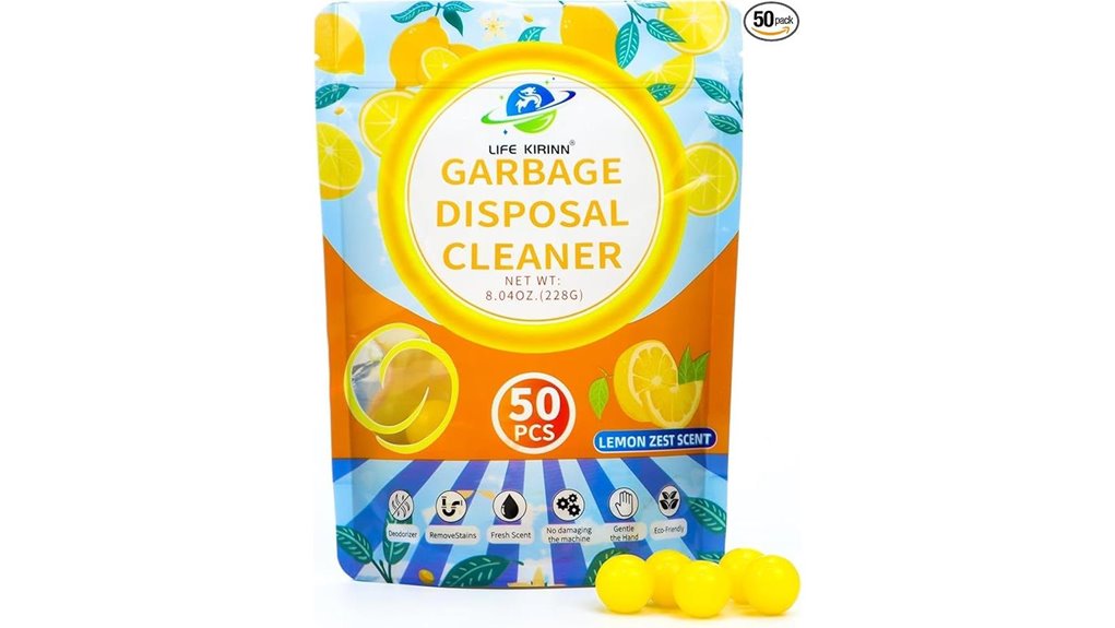lemon scented disposal pods