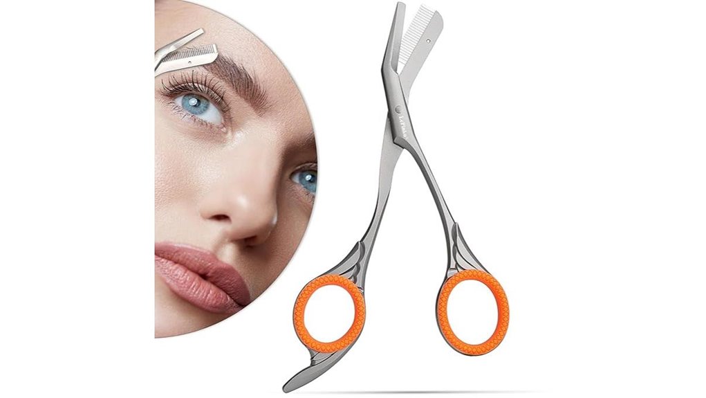 lepinko eyebrow trimming scissors